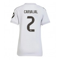 Stroje piłkarskie Real Madrid Daniel Carvajal #2 Koszulka Podstawowej dla damskie 2025-26 Krótki Rękaw